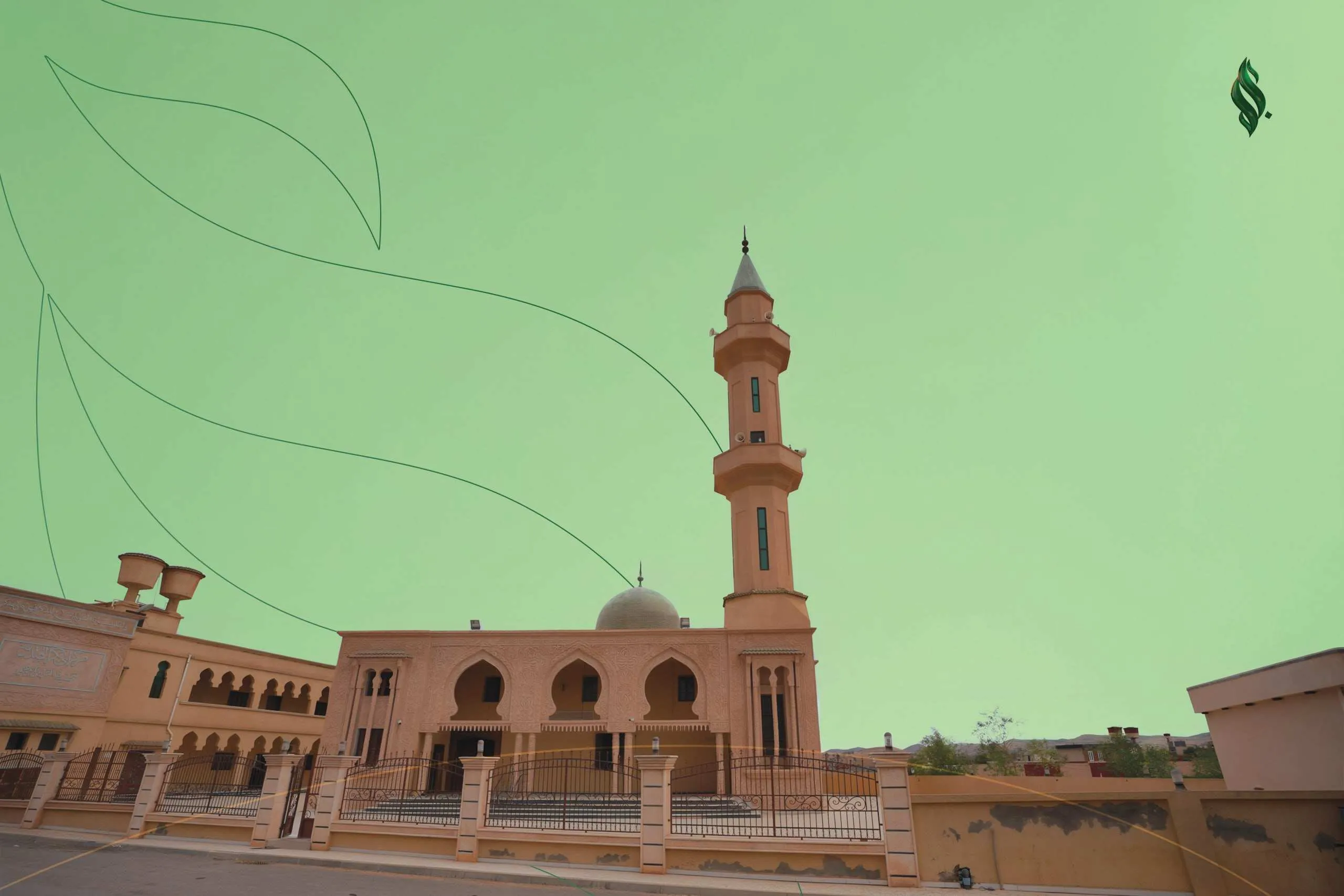 مشروع صيانة مسجد أبي بكر الصديق بمنطقة مارغنه جبال ترغت بمدينة (ترهونة)