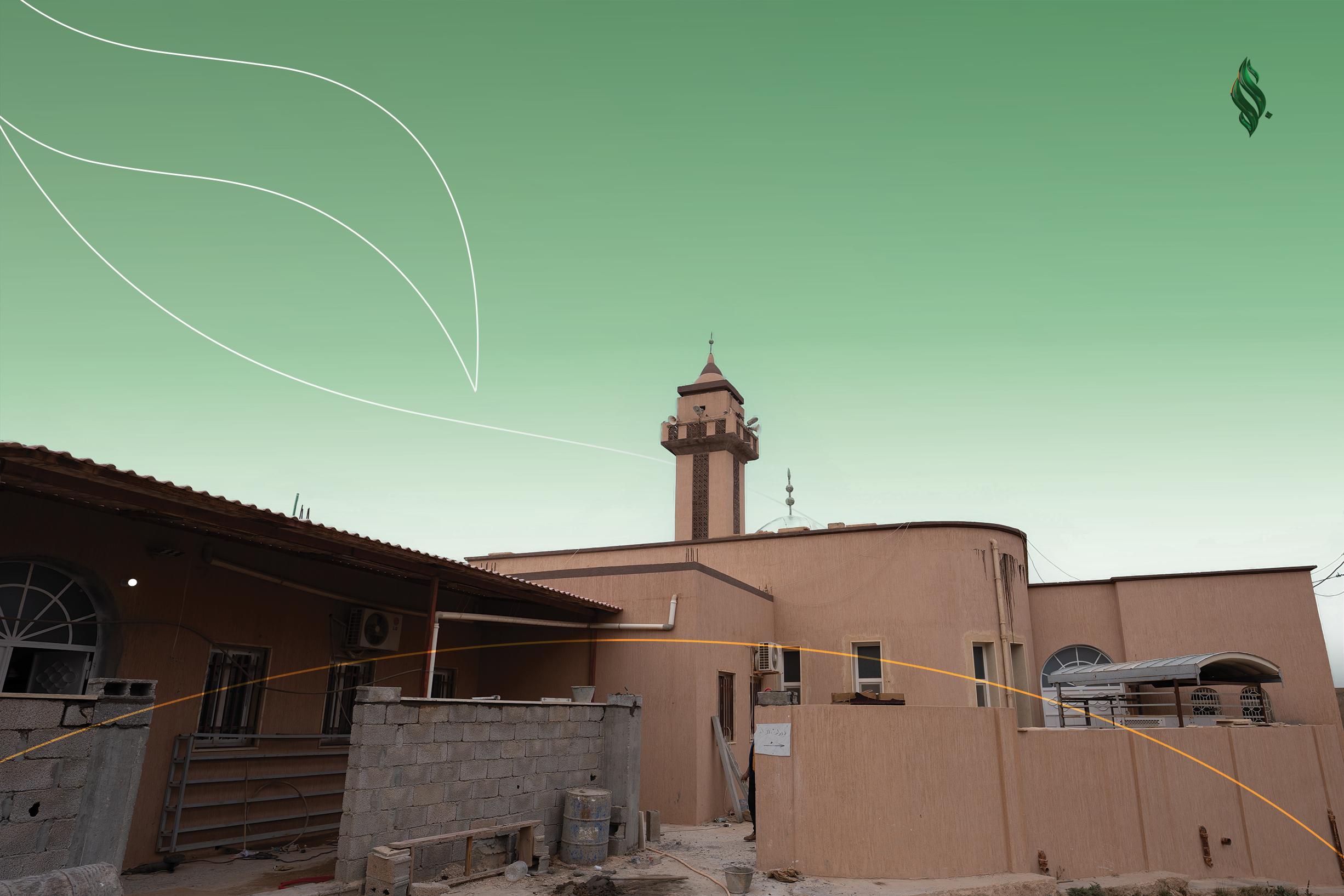 مشروع صيانة مسجد بلال بن رباح الكائن بمنطقة أوسادن فصلان بمدينة (غريان)