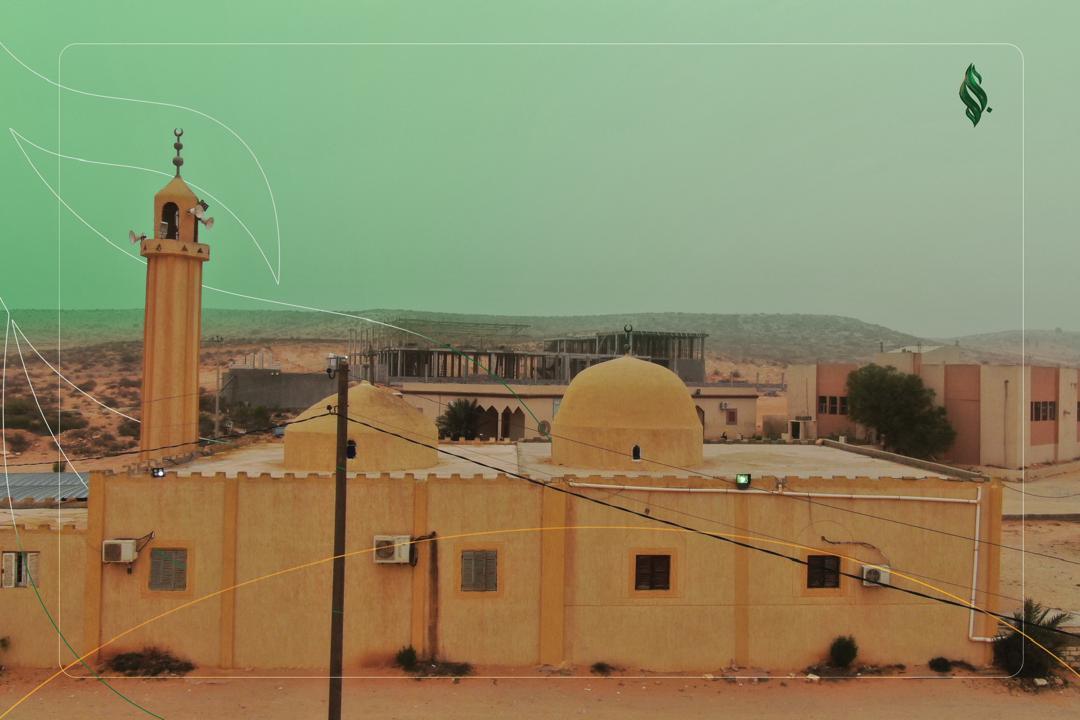 مشروع بناء دورات مياه وصيانة بيت الصلاة لمسجد ابن سعيدان بمنطقة الخضراء بمدينة (ترهونة)