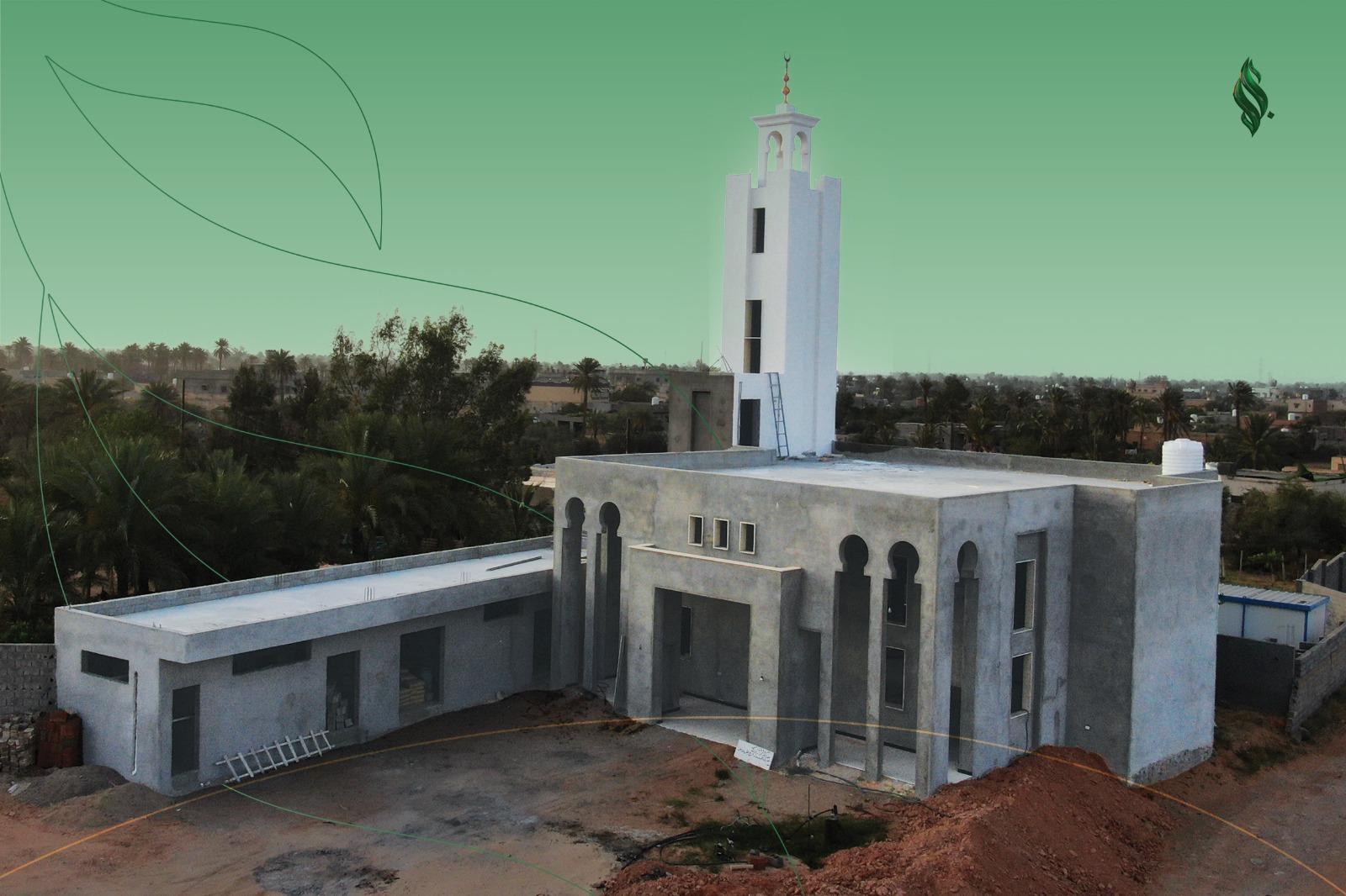 مشروع بناء مسجد عبدالله بن رواحة بمحلة الكراوة بمدينة (القره بوللي)